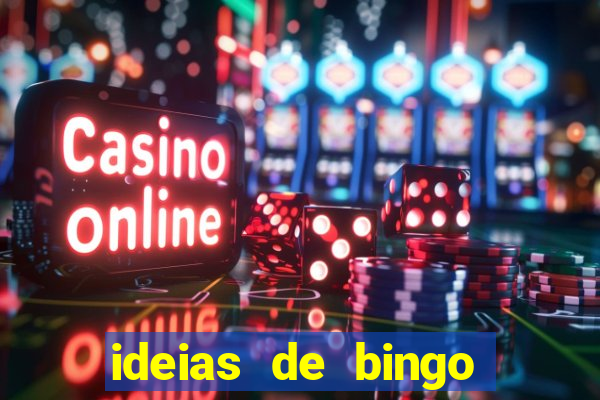 ideias de bingo para o natal